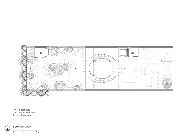 Dossier de presse | 7017-01 - Communiqué de presse | Thavi Cosmetic Showroom - SAVA - Architecture commerciale - 4th floor plan - Crédit photo : SAVA