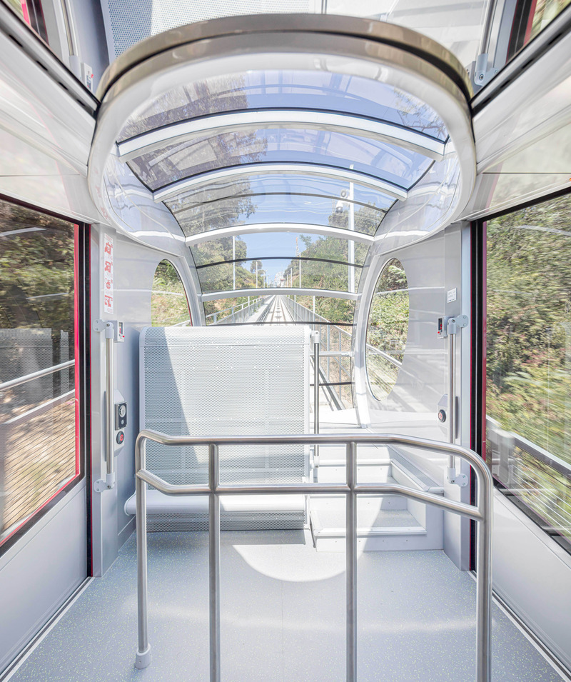 Dossier de presse | 7031-01 - Communiqué de presse | Cucadellum Funicular to the Tibidabo Amusement Park - MIAS Architects - Architecture industrielle - Crédit photo :  Adrià Goula 
