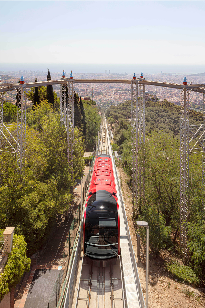 Dossier de presse | 7031-01 - Communiqué de presse | Cucadellum Funicular to the Tibidabo Amusement Park - MIAS Architects - Architecture industrielle - Crédit photo : Adrià Goula