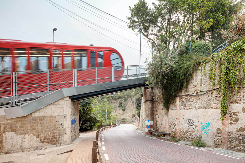 Dossier de presse | 7031-01 - Communiqué de presse | Cucadellum Funicular to the Tibidabo Amusement Park - MIAS Architects - Architecture industrielle - Crédit photo : Adrià Goula