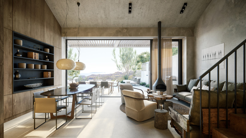 Dossier de presse | 7003-01 - Communiqué de presse | Elysium Caved Villas Named Architizer A+Awards 2023 Popular Choice Winner in the "Unbuilt Hospitality" Category - Lefteris Tsikandilakis + Architects - Architecture résidentielle -  <p>Elysium Caved Villas</p><p>Lefteris Tsikandilakis + Architects</p>   - Crédit photo : <p class="">3D RENDERING: TABARQ</p>