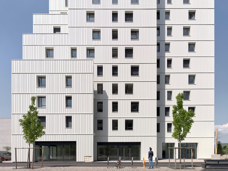 Press kit | 1151-12 - Press release | Bogen Tower, Les Jetées - PietriArchitectes - Residential Architecture - Photo credit: Yohan Zerdoun