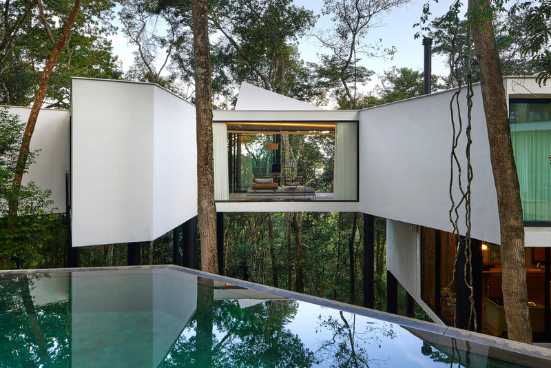 Press kit | 6830-01 - Press release | Açucena House - Tetro - Residential Architecture - Photo credit: Jomar Bragança