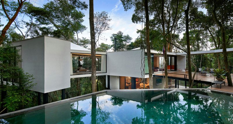 Press kit | 6830-01 - Press release | Açucena House - Tetro - Residential Architecture - Photo credit: Jomar Bragança