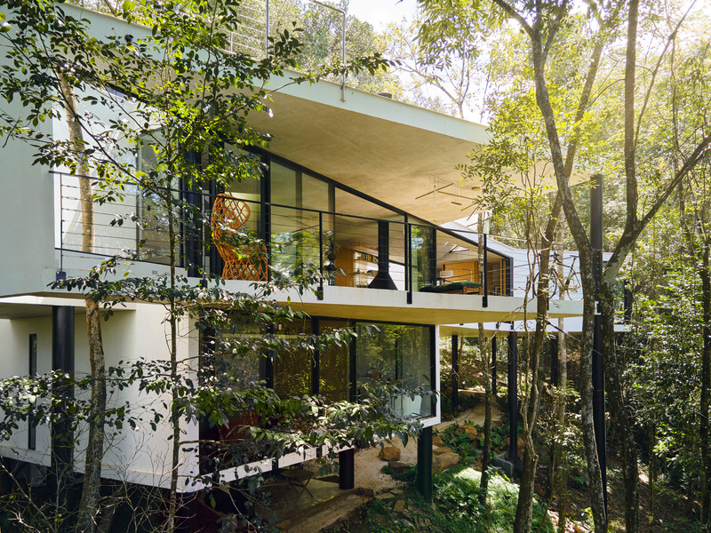 Press kit | 6830-01 - Press release | Açucena House - Tetro - Residential Architecture - Photo credit: Jomar Bragança