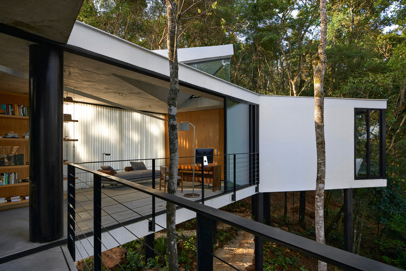 Press kit | 6830-01 - Press release | Açucena House - Tetro - Residential Architecture - Photo credit: Jomar Bragança