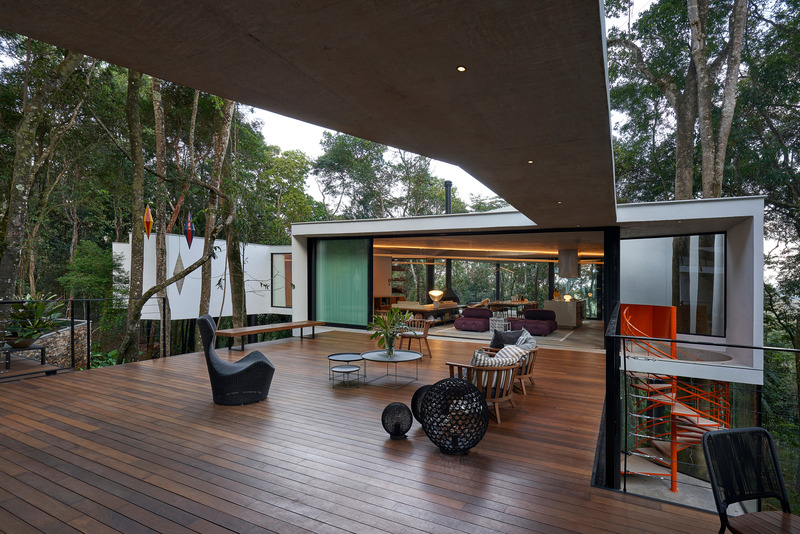Press kit | 6830-01 - Press release | Açucena House - Tetro - Residential Architecture - Photo credit: Jomar Bragança
