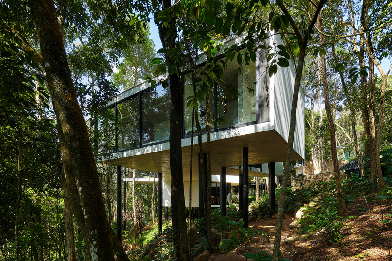 Press kit | 6830-01 - Press release | Açucena House - Tetro - Residential Architecture - Photo credit: Jomar Bragança