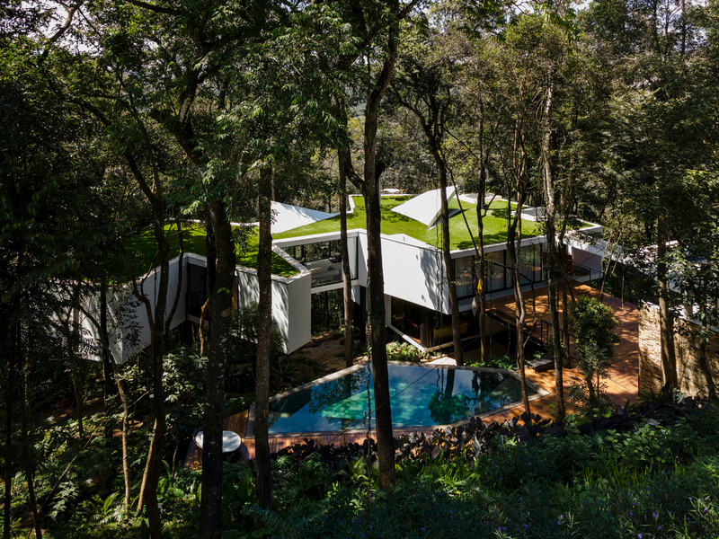 Press kit | 6830-01 - Press release | Açucena House - Tetro - Residential Architecture - Photo credit: Jomar Bragança