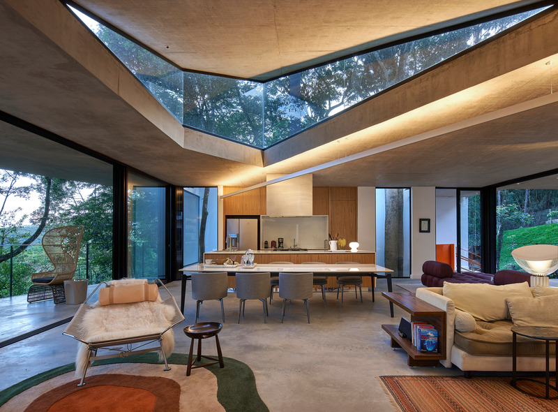 Press kit | 6830-01 - Press release | Açucena House - Tetro - Residential Architecture - Photo credit: Jomar Bragança