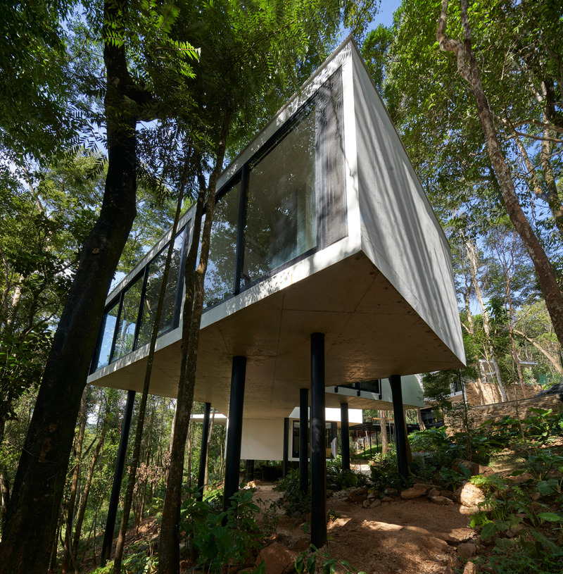 Press kit | 6830-01 - Press release | Açucena House - Tetro - Residential Architecture - Photo credit: Jomar Bragança