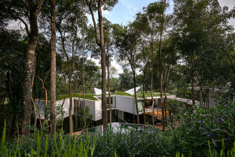 Press kit | 6830-01 - Press release | Açucena House - Tetro - Residential Architecture - Photo credit: Jomar Bragança