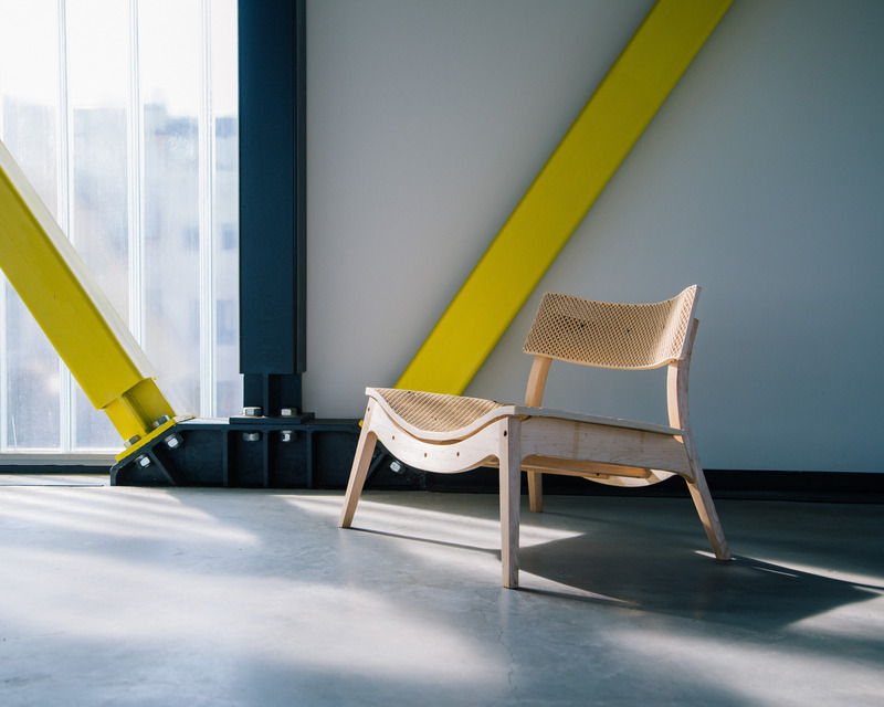 Press kit | 7032-01 - Press release | WoodenWood Project - Disrupt.Design Lab (D.DLAB) - Product - WoodenWood Chair - Photo credit:  Disrupt.Design Lab 