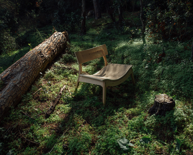 Press kit | 7032-01 - Press release | WoodenWood Project - Disrupt.Design Lab (D.DLAB) - Product - WoodenWood Chair - Photo credit:  Disrupt.Design Lab 