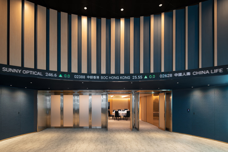 Press kit | 3772-03 - Press release | Hong Kong Stock Exchange Connect Hall - LAAB Architects - Commercial Interior Design - Photo credit: Kris Provoost