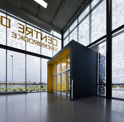 Press kit | 886-01 - Press release | Design of the exhibition center of Sherbrooke - CCM2 - Commercial Architecture - Photo credit: Stéphane Groleau - stephanegroleau.com