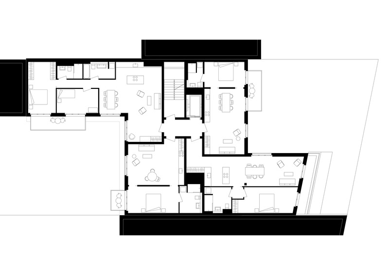 Dossier de presse | 6863-02 - Communiqué de presse | Urban Infill Berlin - Appels Architekten - Architecture résidentielle -  Standard floor  - Crédit photo :  © Appels Architekten 