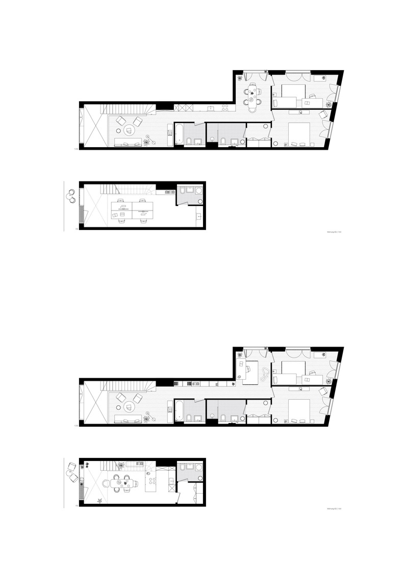 Dossier de presse | 6863-02 - Communiqué de presse | Urban Infill Berlin - Appels Architekten - Architecture résidentielle - Variation within maisonette ateliers - Crédit photo : © Appels Architekten