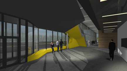 Press kit | 886-01 - Press release | Design of the exhibition center of Sherbrooke - CCM2 - Commercial Architecture