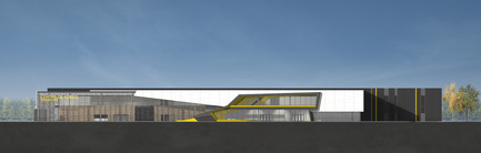 Press kit | 886-01 - Press release | Design of the exhibition center of Sherbrooke - CCM2 - Commercial Architecture
