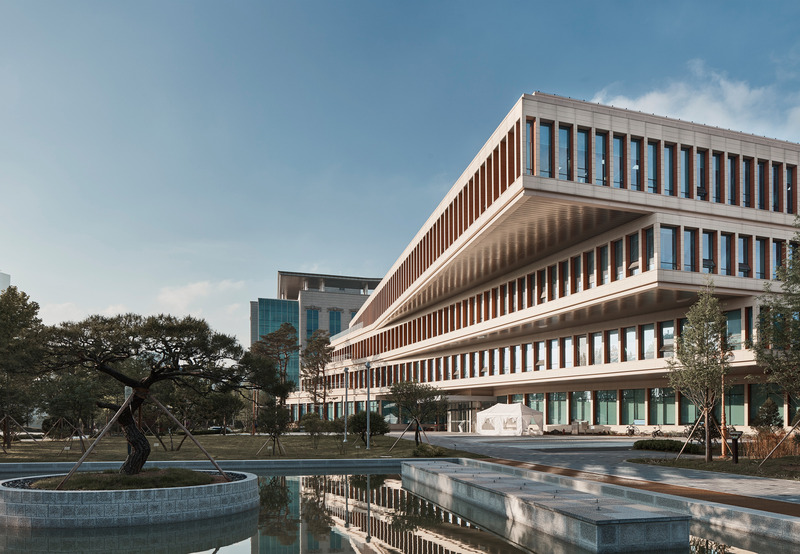 Dossier de presse | 6995-01 - Communiqué de presse | National Assembly Communication Building - Haeahn Architecture + H Architecture - Architecture institutionnelle - Crédit photo : Namsun Lee