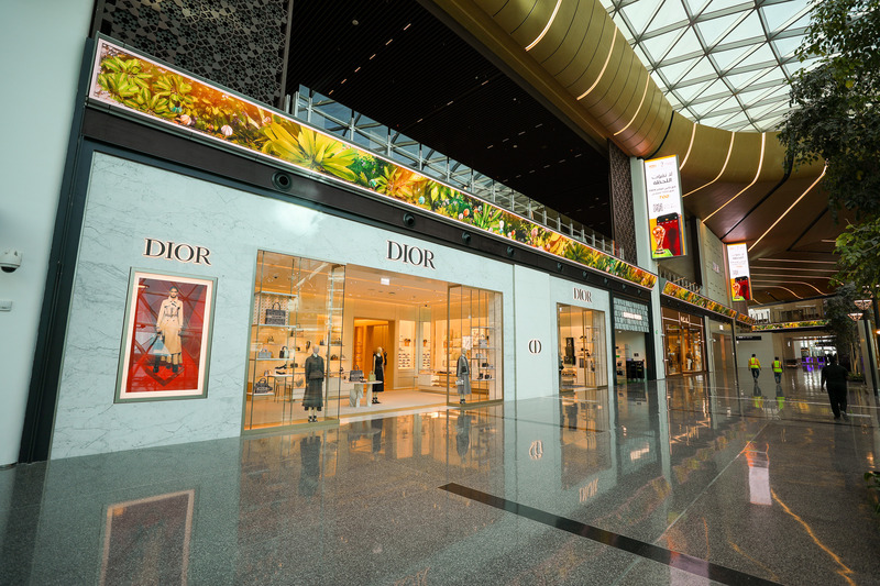 Press kit | 1089-10 - Press release | Moment Factory: 10 Years of Reimagining the Passenger Experience - Moment Factory - Institutional Architecture - The Orchard: Hamad International Airport, Doha, Qatar | 2022 - Photo credit: Moment Factory