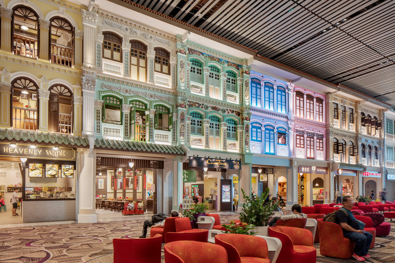 Press kit | 1089-10 - Press release | Moment Factory: 10 Years of Reimagining the Passenger Experience - Moment Factory - Institutional Architecture - <p>The Theatre of Experience: Terminal 4, Singapore Changi Airport | 2017 </p><br style=""> - Photo credit: Moment Factory