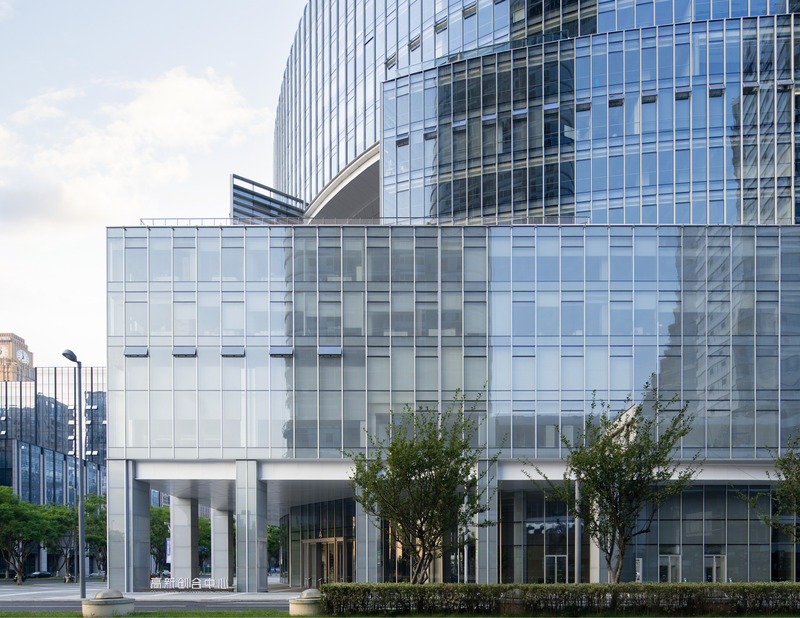 Dossier de presse | 6989-01 - Communiqué de presse | Laguarda.Low Wins at Architizer A+Awards with Chengdu Co-Innovation and Cooperation Center - Laguarda.Low Architects - Architecture commerciale - Facade - Crédit photo : Arch-Exist Photography