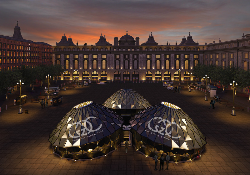 Dossier de presse | 6986-01 - Communiqué de presse | Darwin Bucky - andblack design studio - Évènement + Exposition -  City Sqaure (Render)  - Crédit photo : Darwin Projects