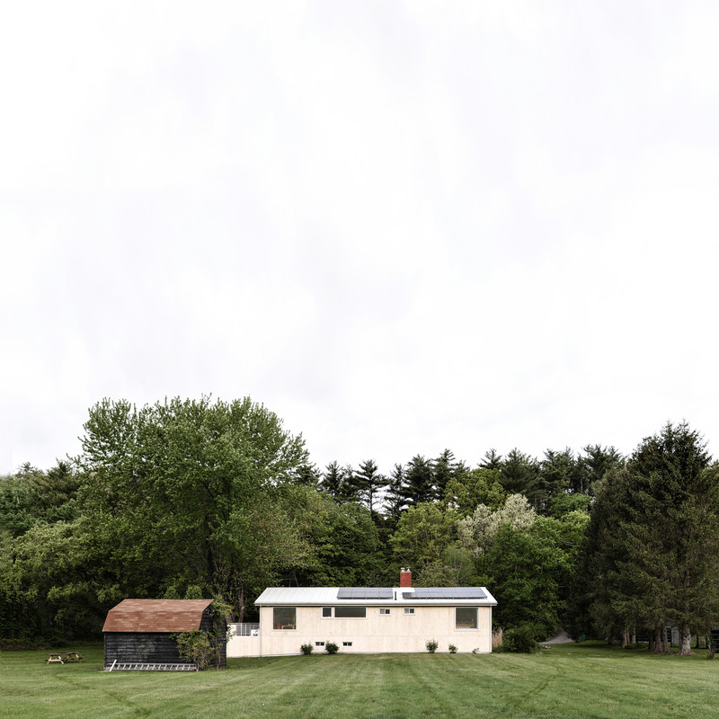 Dossier de presse | 5301-04 - Communiqué de presse | Pine Lane House - Ballman Khapalova - Architecture résidentielle - Exterior - South Facade - Crédit photo : Ballman Khapalova