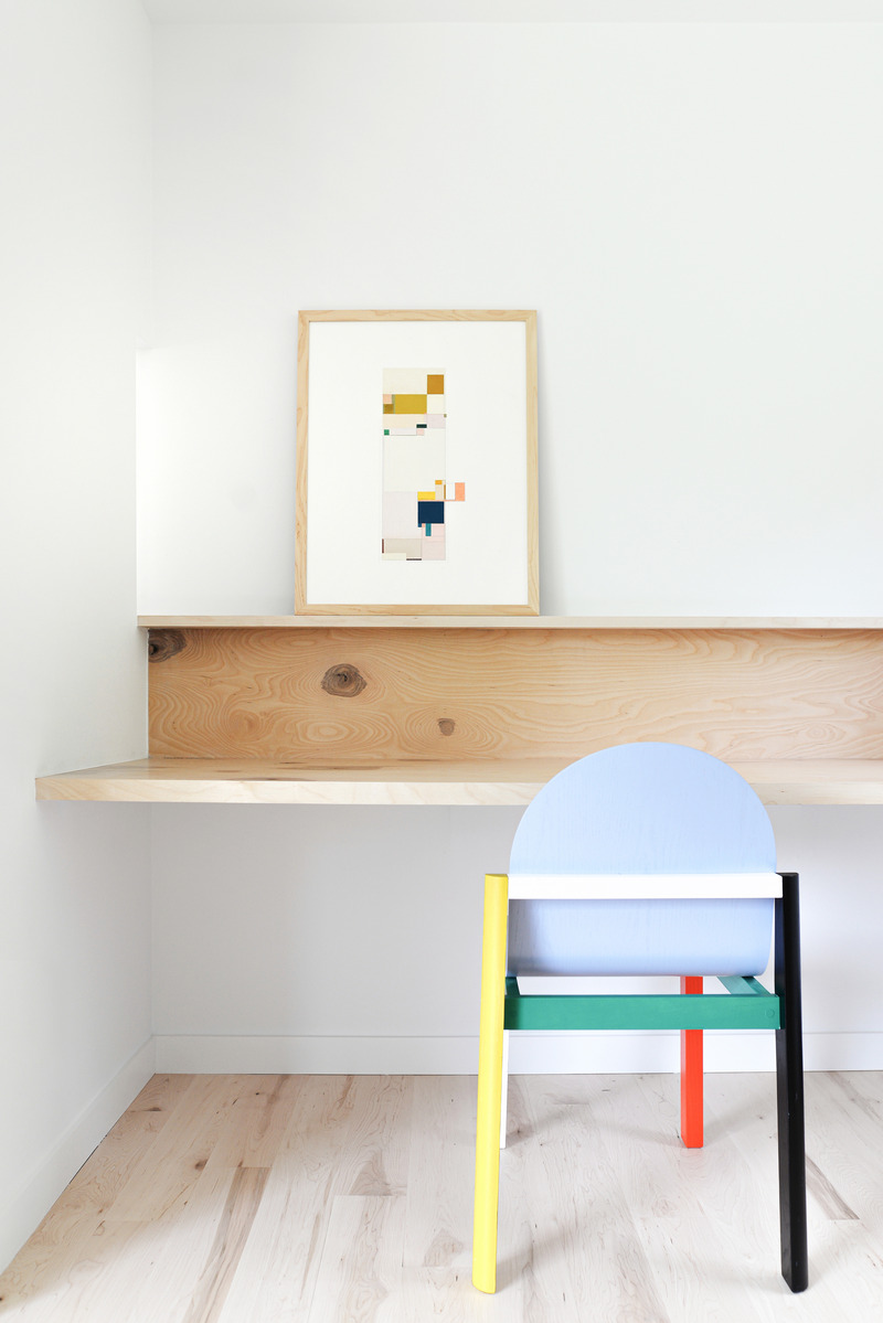 Dossier de presse | 5301-04 - Communiqué de presse | Pine Lane House - Ballman Khapalova - Architecture résidentielle - Interior - Office Nook in Main Bedroom - Crédit photo : Ballman Khapalova