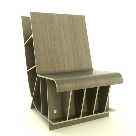 Dossier de presse | 890-01 - Communiqué de presse | The Bookseat - Fishtnk Design Factory - Produit - Crédit photo : Fishtnk Inc. 