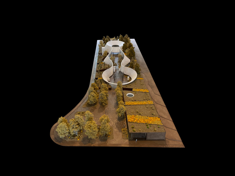Press kit | 5795-06 - Press release | A Ribbon in the Sand - Aaron Neubert Architects + studioSTIGSGAARD - Institutional Architecture - Design Model - Photo credit:  Aaron Neubert Architects + studioStigsgaard