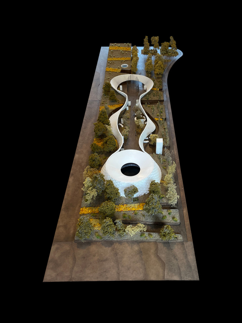 Press kit | 5795-06 - Press release | A Ribbon in the Sand - Aaron Neubert Architects + studioSTIGSGAARD - Institutional Architecture - Design Model - Photo credit:  Aaron Neubert Architects + studioStigsgaard