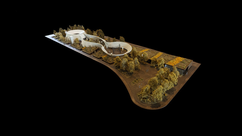 Press kit | 5795-06 - Press release | A Ribbon in the Sand - Aaron Neubert Architects + studioSTIGSGAARD - Institutional Architecture - Design Model - Photo credit:  Aaron Neubert Architects + studioStigsgaard
