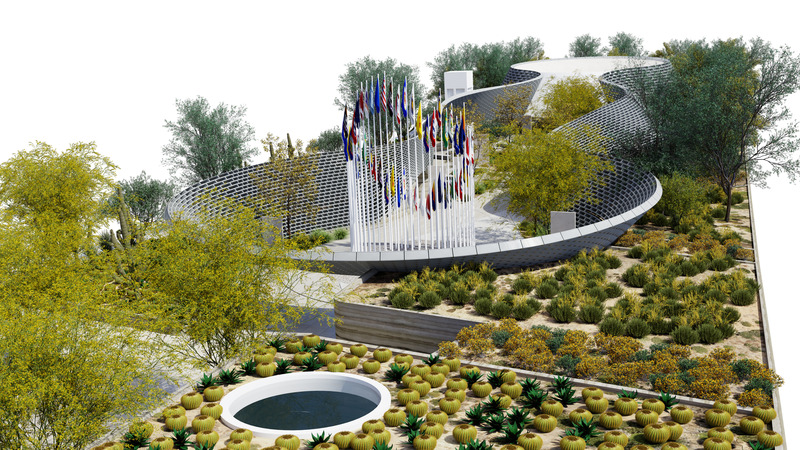Press kit | 5795-06 - Press release | A Ribbon in the Sand - Aaron Neubert Architects + studioSTIGSGAARD - Institutional Architecture - The Memorial<br style=""> - Photo credit: Aaron Neubert Architects + studioStigsgaard