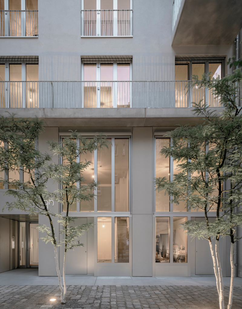 Dossier de presse | 6863-02 - Communiqué de presse | Urban Infill Berlin - Appels Architekten - Architecture résidentielle - <p>Composition of rough and elegant materials that age gracefully.</p> - Crédit photo : © Simon Menges