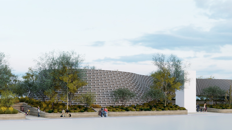 Press kit | 5795-06 - Press release | A Ribbon in the Sand - Aaron Neubert Architects + studioSTIGSGAARD - Institutional Architecture - Remembrance Walk<br> - Photo credit:     Aaron Neubert Architects + studioStigsgaard   