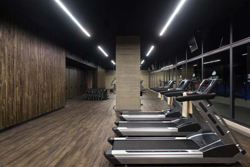 Press kit | 6753-01 - Press release | Ovalle Casino & Hotel - Turner Arquitectos - Commercial Architecture - Fitness Center at the Hotel - Photo credit: Felipe Díaz C. 