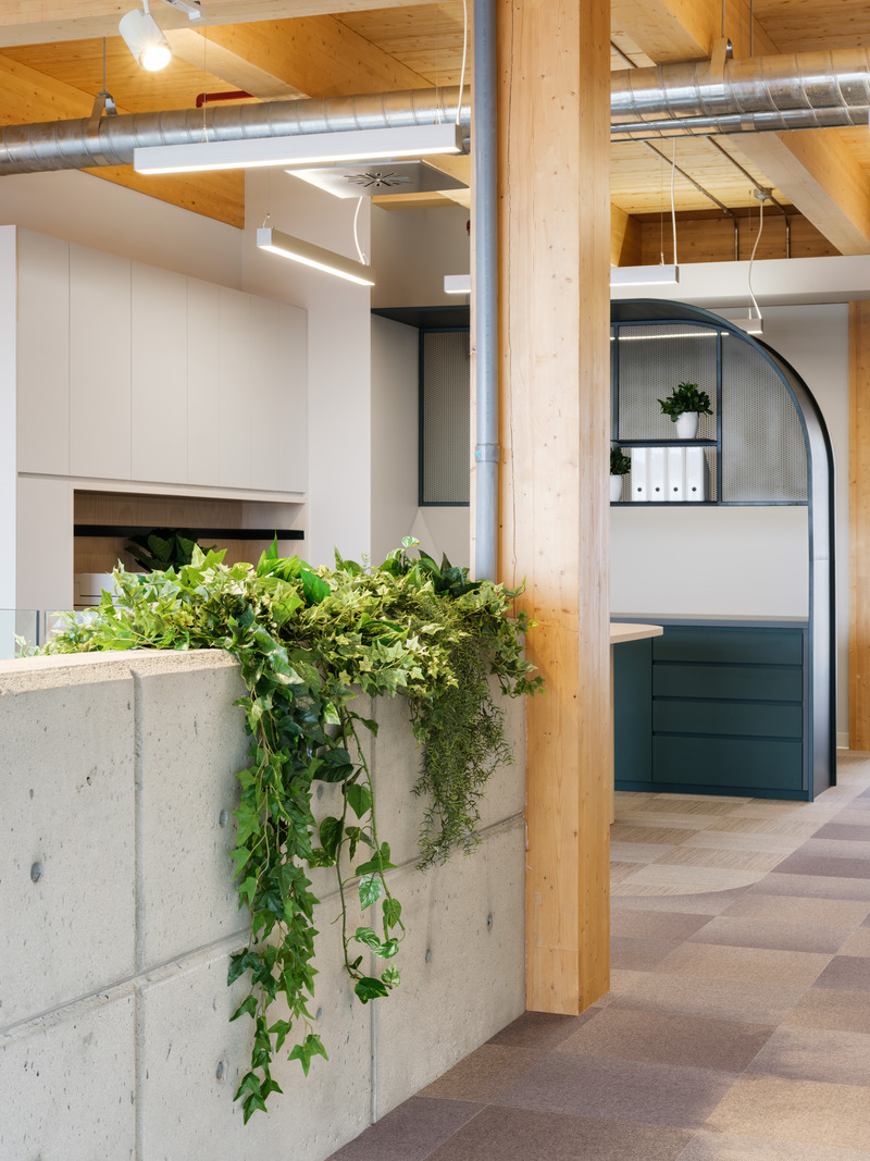 Dossier de presse | 1698-03 - Communiqué de presse | Garoy Construction - Perron - Design d’intérieur commercial - Espace bureaux - Crédit photo : Ulysse Lemerise @ OSA