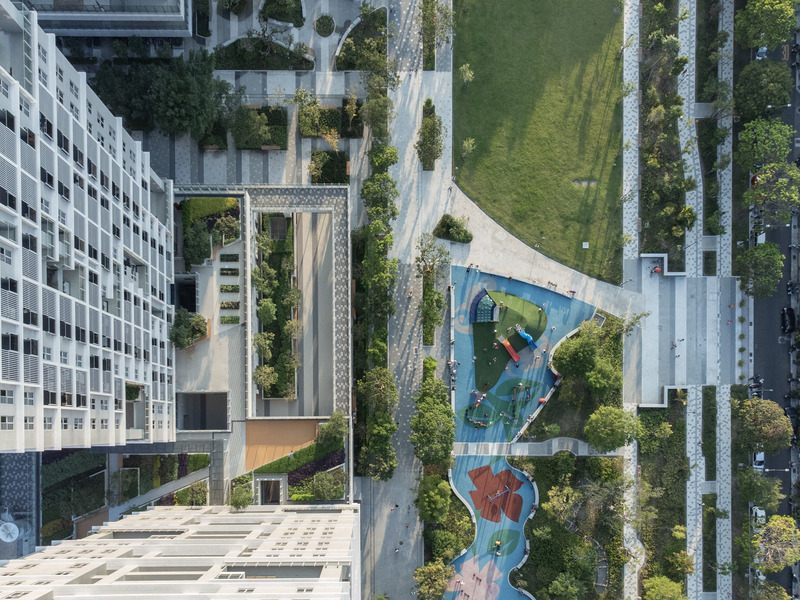 Dossier de presse | 7013-01 - Communiqué de presse | Guangci Charity Park Social Housing - KHL Architects & Planners - Architecture résidentielle - Crédit photo : Lee Chien Ju Photography