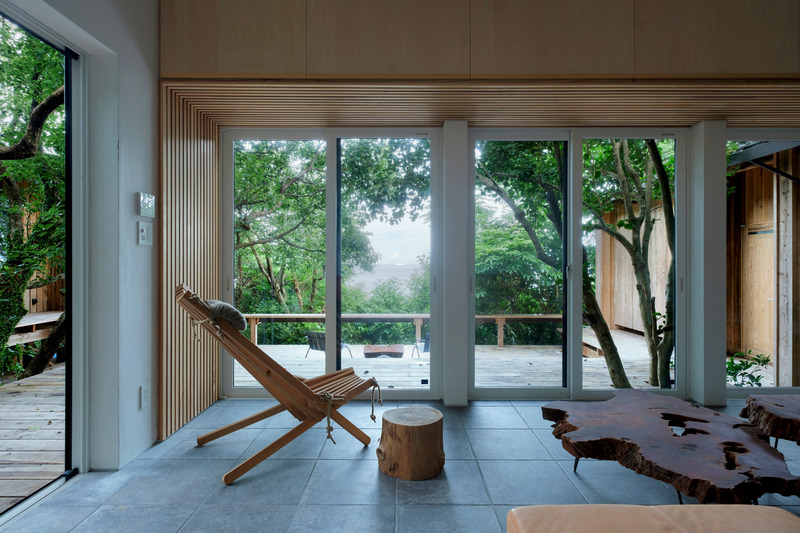 Dossier de presse | 7029-01 - Communiqué de presse | Sumu, Regenerative Life Studio, Receives International Recognition - tono Inc. - Architecture résidentielle - Salon - Crédit photo : Rui Nishi