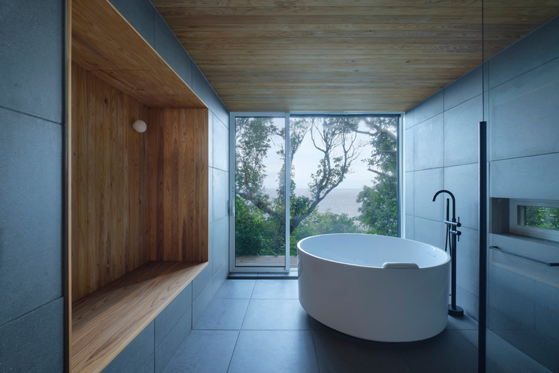Dossier de presse | 7029-01 - Communiqué de presse | Sumu, Regenerative Life Studio, Receives International Recognition - tono Inc. - Architecture résidentielle - Salle de Bains - Crédit photo : Rui Nishi
