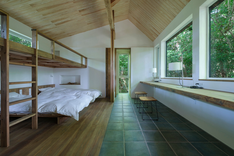 Dossier de presse | 7029-01 - Communiqué de presse | Sumu, Regenerative Life Studio, Receives International Recognition - tono Inc. - Architecture résidentielle - Cabine 2 intérieur - Crédit photo : Rui Nishi