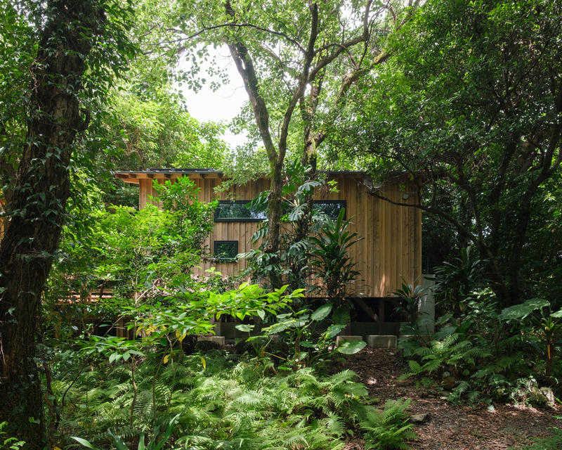 Dossier de presse | 7029-01 - Communiqué de presse | Sumu, Regenerative Life Studio, Receives International Recognition - tono Inc. - Architecture résidentielle - Cabine 1 extérieur - Crédit photo : Rui Nishi