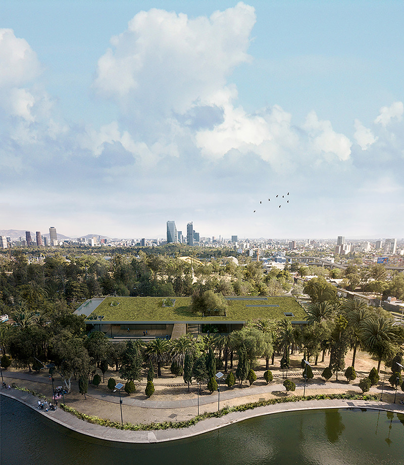 Press kit | 7008-01 - Press release | Environmental Culture Center - A-001 Taller de Arquitectura - Event + Exhibition -  Environmental Culture Center Pavilion  - Photo credit: Jorge Yáñez