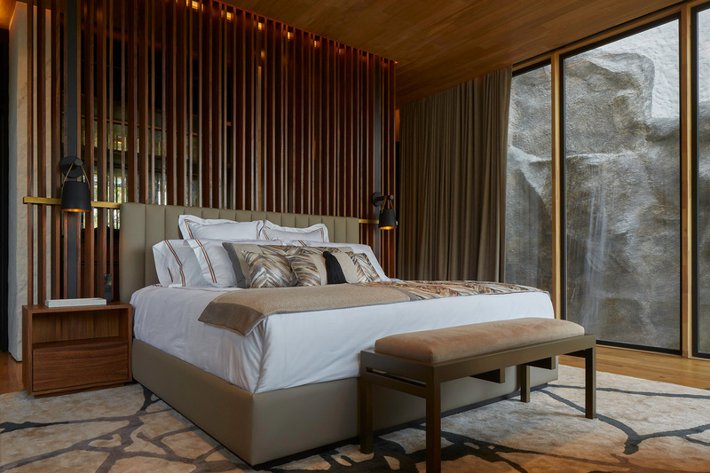 Press kit | 4687-02 - Press release | SYMBIOSIS - Luciano Gerbilsky Arquitectos - Residential Architecture - master bedroom - Photo credit: Hector Velazco Facio