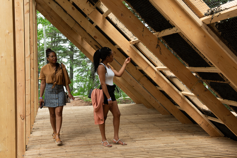 Press kit | 837-44 - Press release | Inauguration of the 24th Edition of the International Garden Festival - International Garden Festival | Reford Gardens - Landscape Architecture - Racines de mer - Photo credit:  Martin Bond 