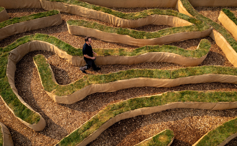 Press kit | 837-44 - Press release | Inauguration of the 24th Edition of the International Garden Festival - International Garden Festival | Reford Gardens - Landscape Architecture - S'Y RETROUVER - Photo credit: Martin Bond