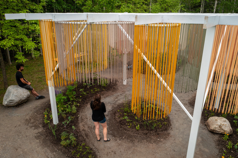 Press kit | 837-44 - Press release | Inauguration of the 24th Edition of the International Garden Festival - International Garden Festival | Reford Gardens - Landscape Architecture - Maillage - Photo credit: Martin Bond